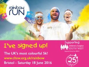 rainbow run flyer